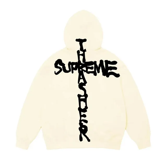 Supreme Hooded Sweatshirt Cross Logo