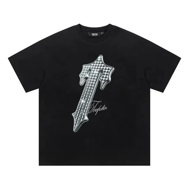 Trapstar T-Shirt Quilted Cross Logo