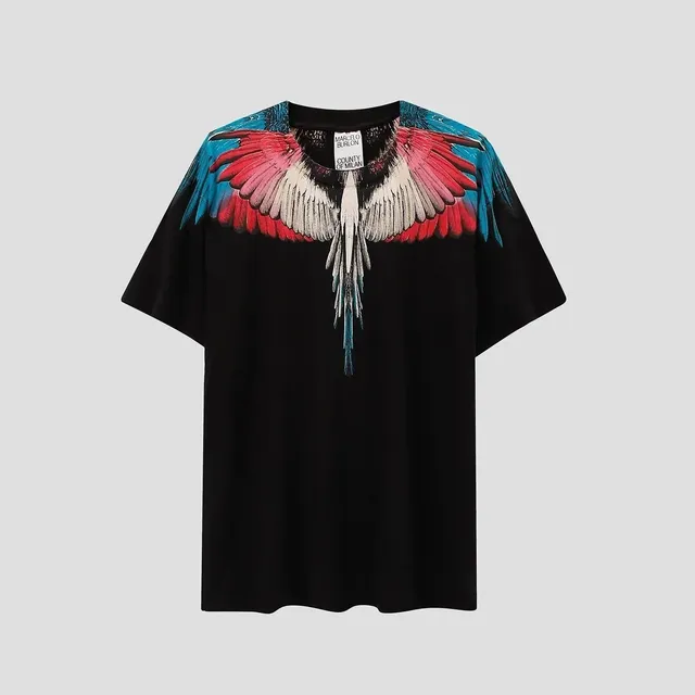 Marcelo Burlon Wings T-Shirt Multicolor Wings Print