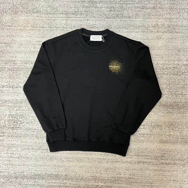 Maison Margiela Crewneck Sweatshirt Glitter Logo