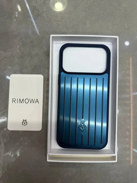 Rimowa Phone Case Aluminum Stripe