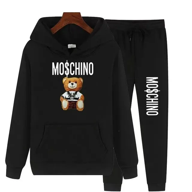 Moschino Hoodie and Jogger Set Teddy Bear Logo