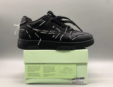 Off-White Low Industrial Stitching