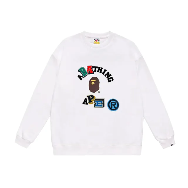 BAPE Crewneck Sweatshirt Multi-Logo