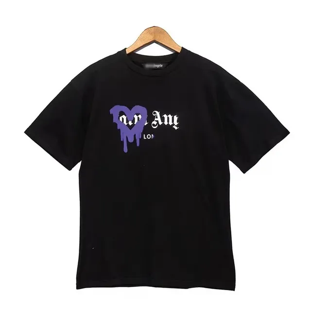 Amiri Graphic Tee Dripping Heart Logo