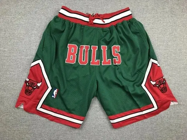 NBA × Adidas Mesh Shorts Chicago Bulls Team