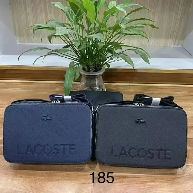 Lacoste Crossbody Bag Embossed Logo