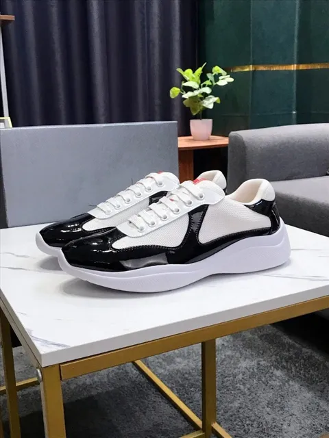 Prada Linea Rossa Monochrome Patent