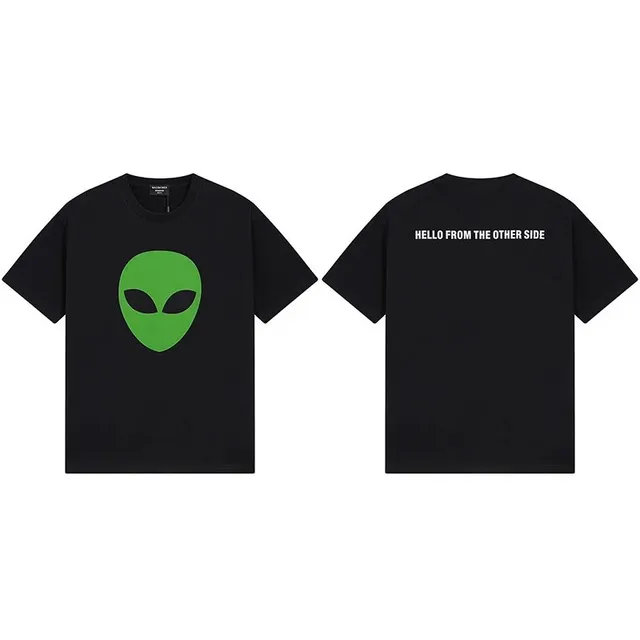 Balenciaga Alien Graphic Tee Hello From The Other Side