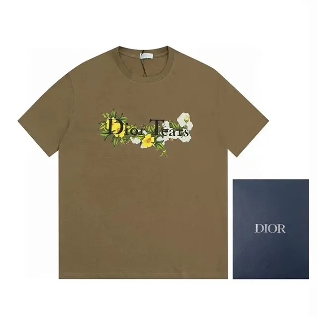 Floral Graphic Tee Dior Tears Floral Print