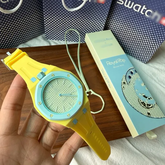 Swatch × Audemars Piguet Royal Pop Blue Aest
