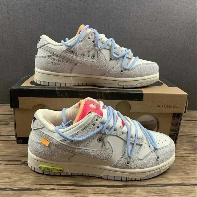 SB Dunk Low Off-White x Nike The 50
