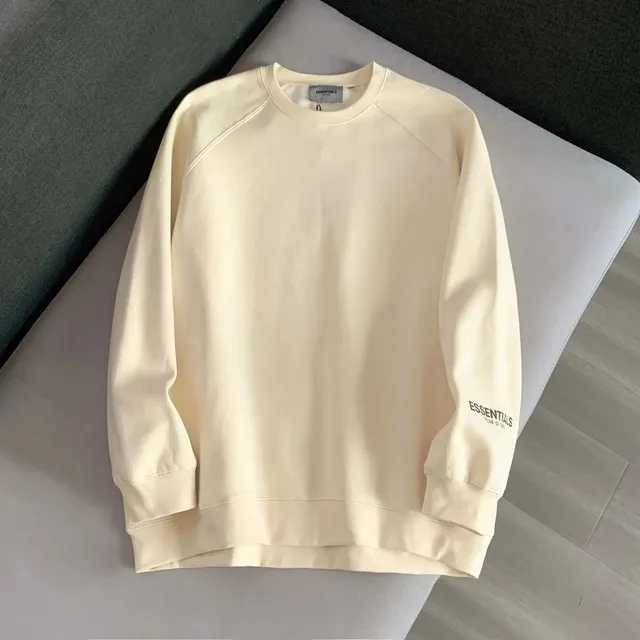 Fear of God Essentials Crewneck Sweatshirt Essentials Logo Sleeve