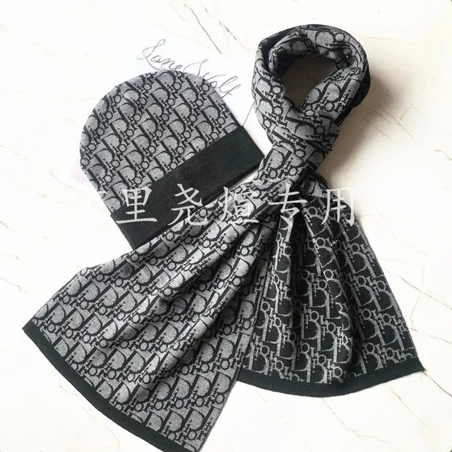 Dior Oblique Scarf Monogram Print