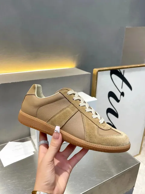 Maison Margiela Future Sneaker Beige Suede