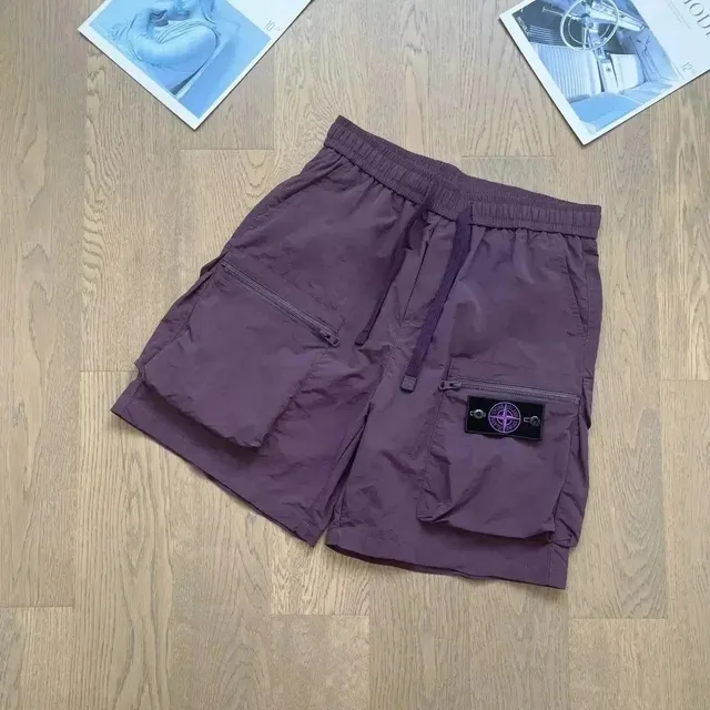 Stone Island Cargo Shorts Nylon with Compass Patch
