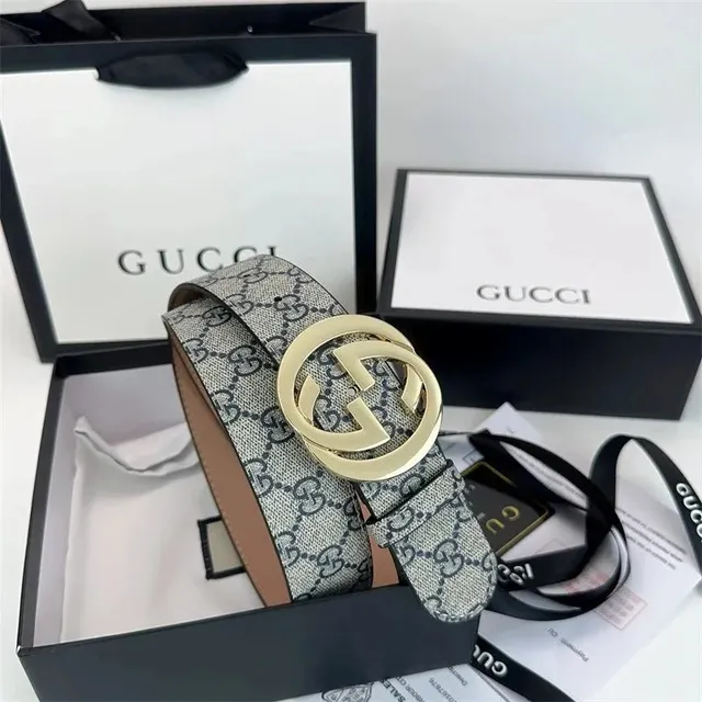 Gucci Horsebit 1955 Belt GG Supreme Canvas