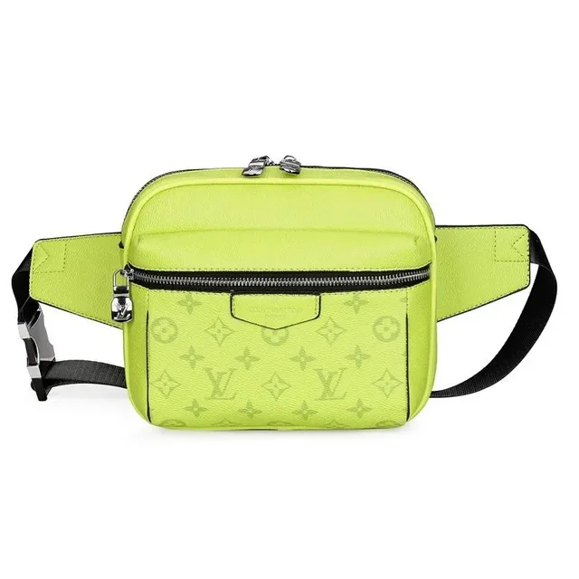 Louis Vuitton Belt Bag Neon Green Monogram