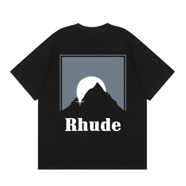 Rhude Graphic Tee Mountain Logo