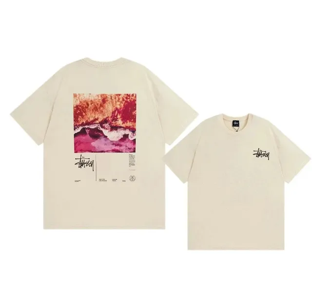 Stüssy Graphic Tee Ocean Print