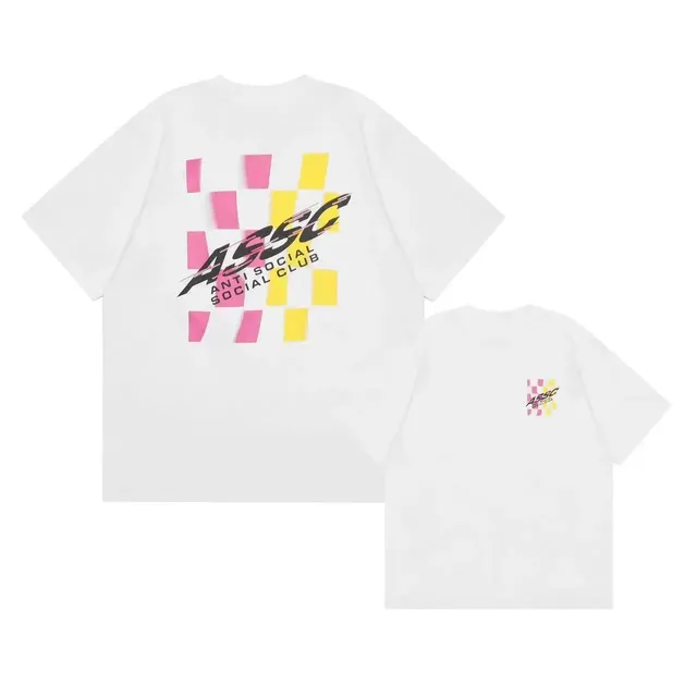Anti Social Social Club Graphic Tee Checkerboard Logo