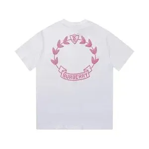 Burberry T-Shirt Laurel Wreath Print