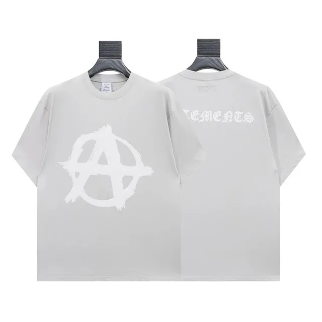 Fear of God Essentials Anarchy Logo Tee Brushstroke A