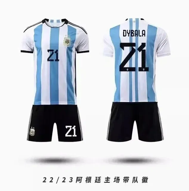 Adidas × Argentina National Team Argentina Home Kit 2022/23 Dybala #21