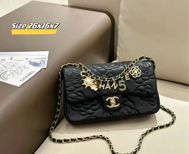 Chanel Classic Flap Quilted with Charm Chain