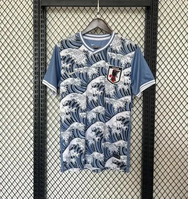 Nike Japan National Team Jersey Great Wave Print