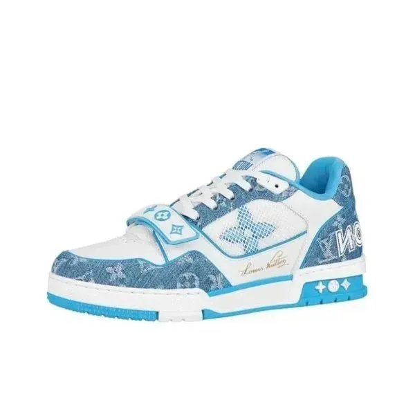 Louis Vuitton LV Trainer Denim Monogram