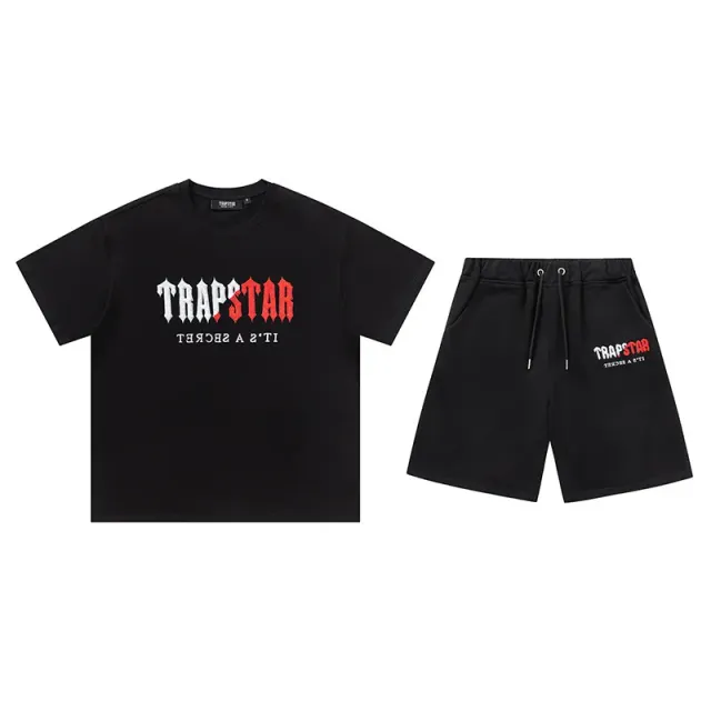 Trapstar T-Shirt & Shorts Set It's A Secret