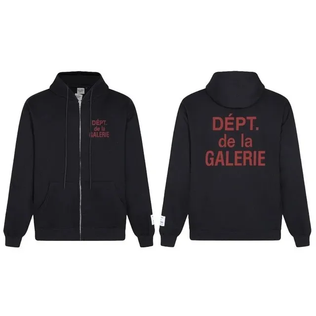 Gallery Dept. Zip-Up Hoodie Dept. de la Galerie Print