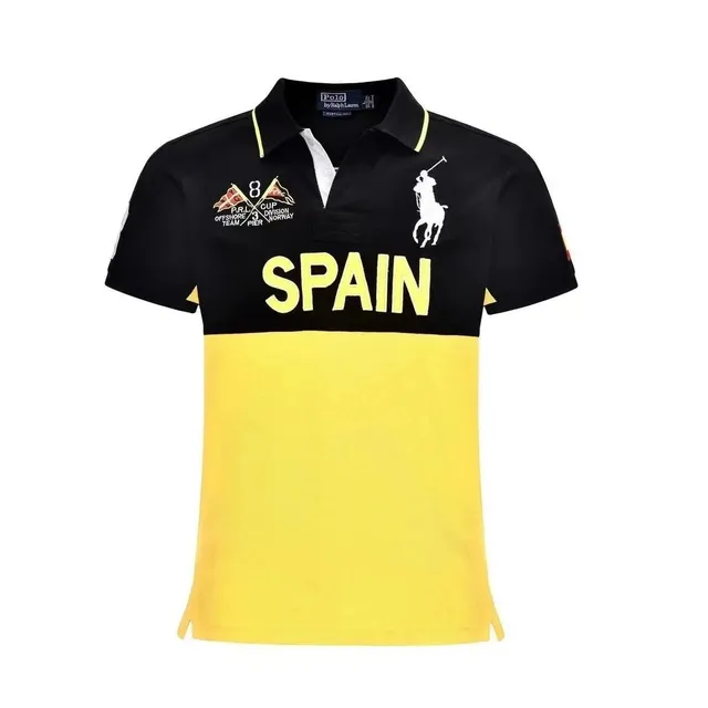 Polo Ralph Lauren × Spain National Team Polo Shirt Spain Colorblock