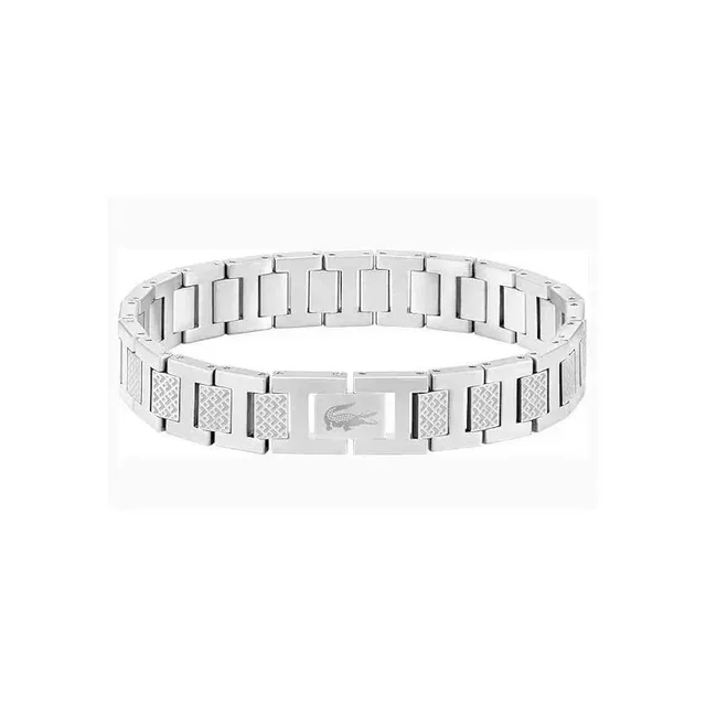 Lacoste Chain Bracelet Crocodile Logo
