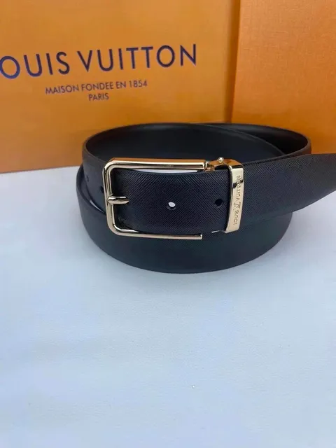 Louis Vuitton Reversible Belt Epi Leather