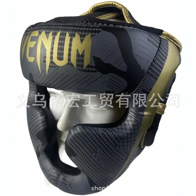 Camouflage black gold