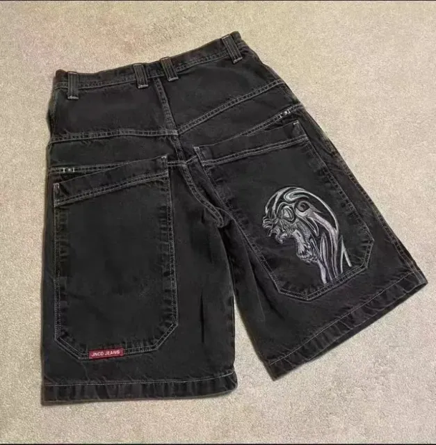 JNCO Denim Shorts Eagle Embroidery