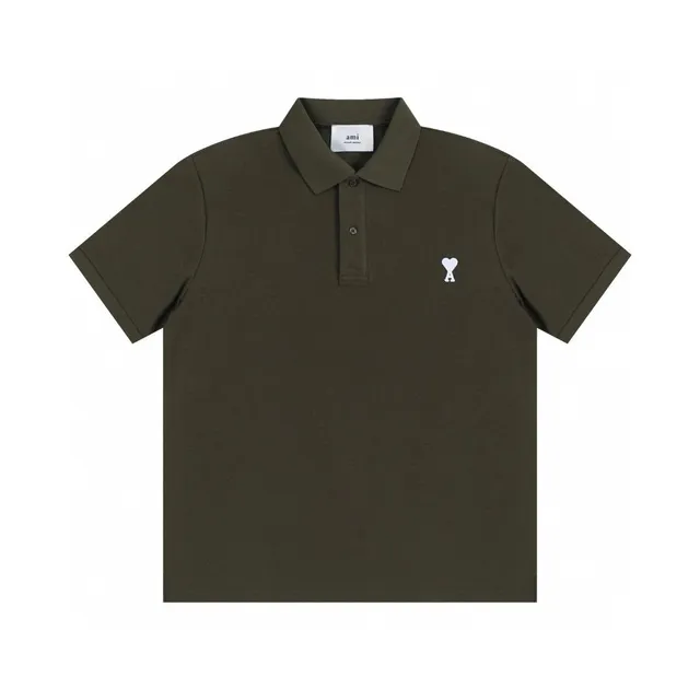 AMI Paris Polo Shirt Heart Logo