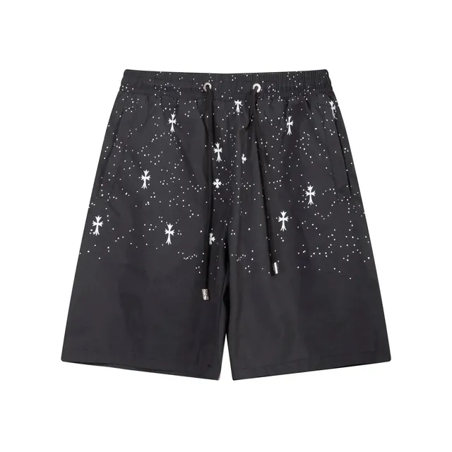 Chrome Hearts Cross Print Shorts Starfield Cross Pattern