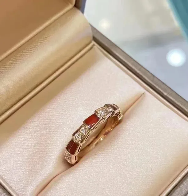 窄版玫瑰金红玛瑙