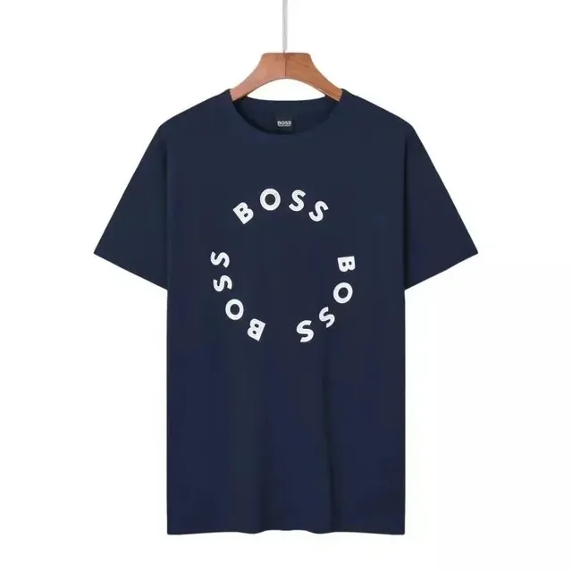 Hugo Boss Logo T-Shirt Circular BOSS Print