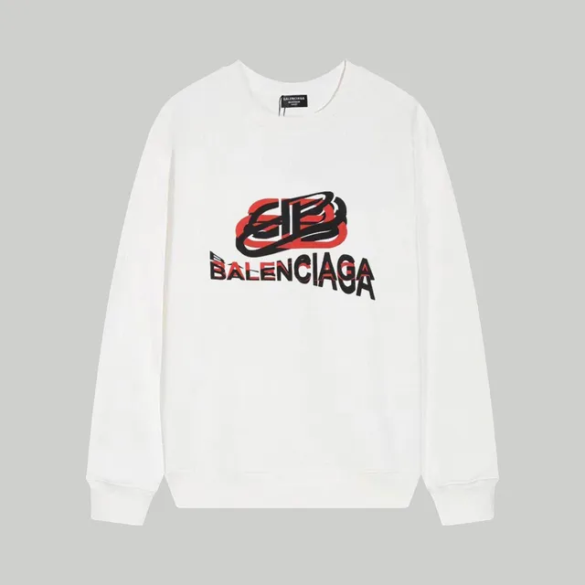 Balenciaga Crewneck Sweatshirt Logo Print