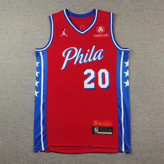 Jordan × NBA Philadelphia 76ers Swingman Jersey Crypto.com City Edition