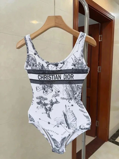 Dior Bodysuit Illustrated Print