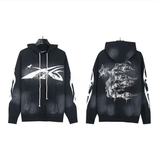 Hellstar Hoodie Distressed Graphic