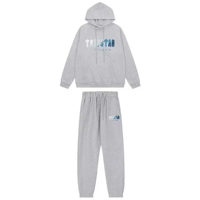 Corteiz Hoodie and Joggers Set Logo Print