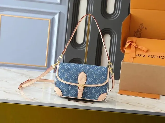 Louis Vuitton On The Go Denim Monogram