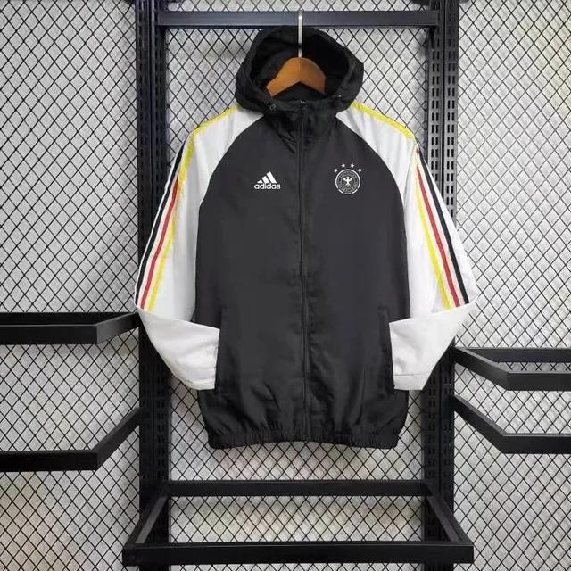 Adidas Germany National Team Windbreaker Black/White/Red/Yellow