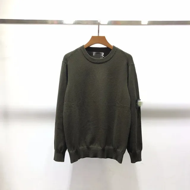 Stone Island Crewneck Sweater Olive Green